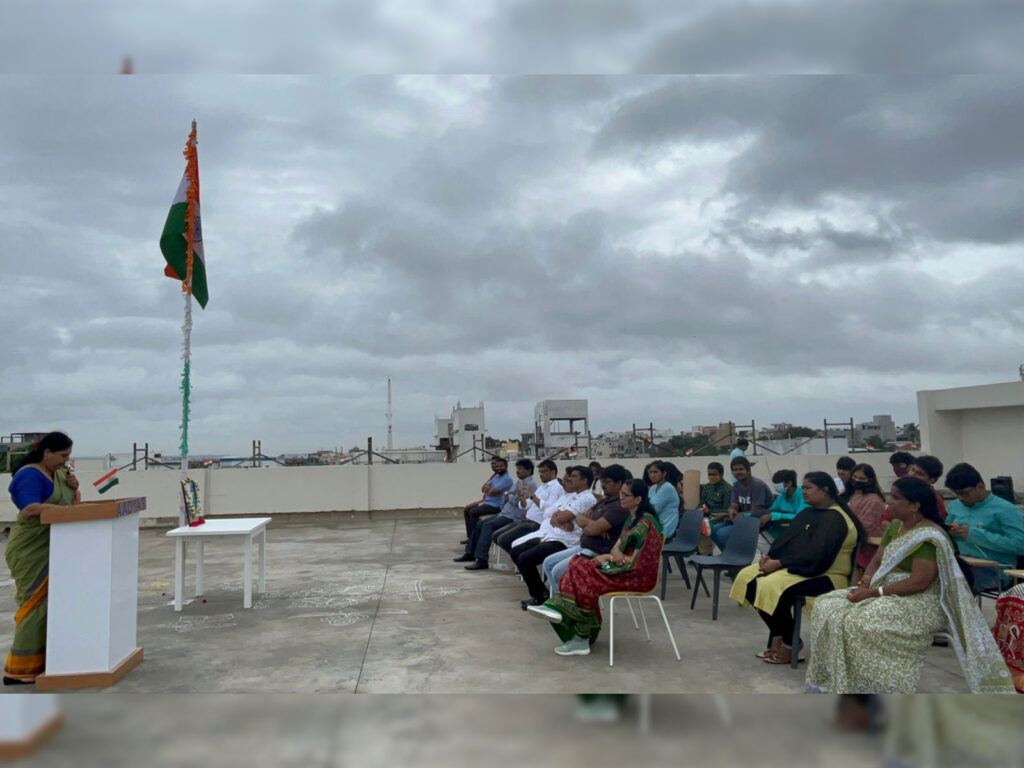 Aadyas Independence Day celebration