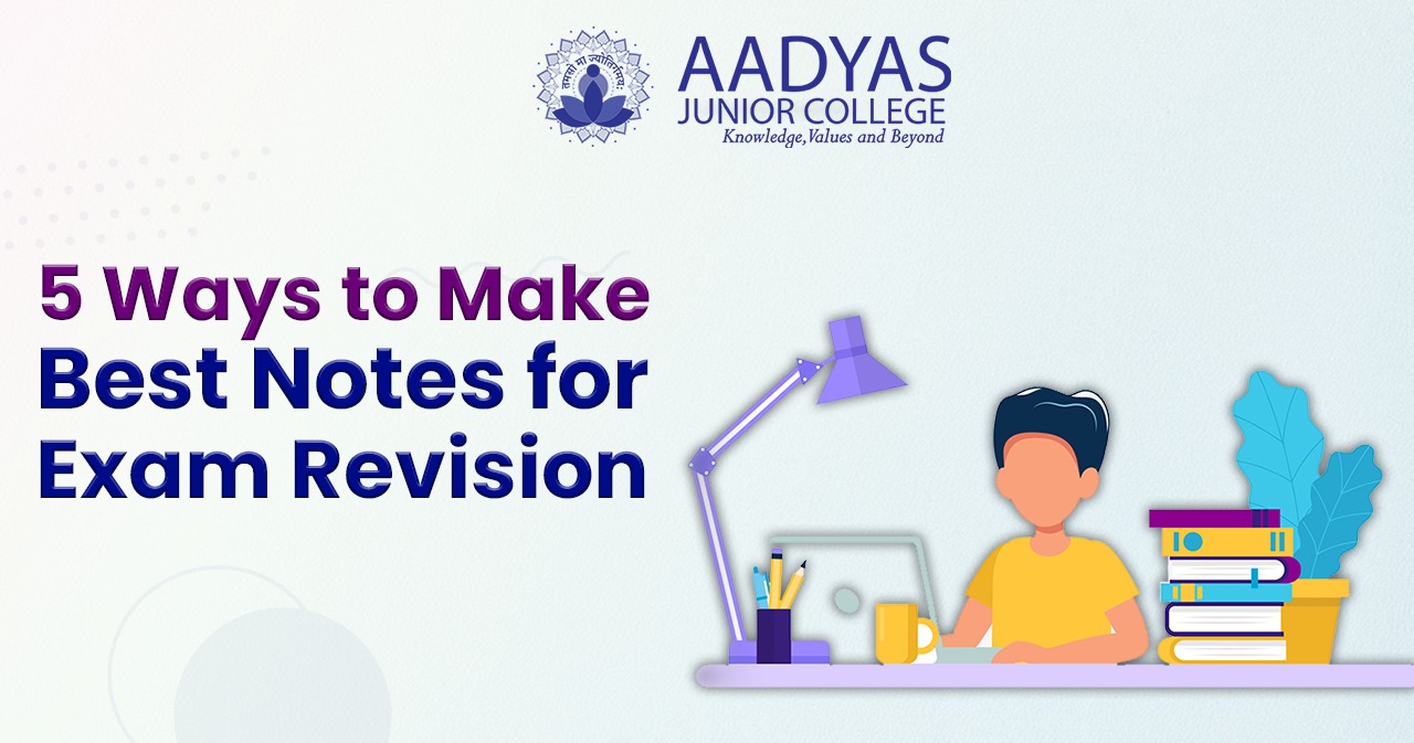 Featured image for 5 WAYS TO MAKE BEST NOTES FOR EXAM REVISION